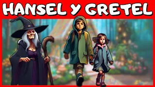 CUENTO de HANSEL y GRETEL 👦🏻👧🏼🧙 con la BRUJA PIRUJA del BOSQUE