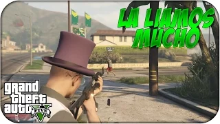 LA LIAMOS MUCHO | Con Ivanforever Abeel y Galgo | GTA V Online - Rubenillo17