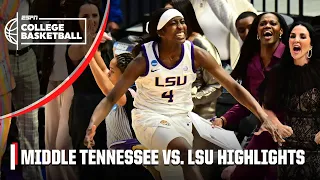 Middle Tennessee Blue Raiders vs. LSU Tigers | Full Game Highlights | NCAA Tournament