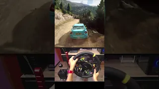 Subaru WRX STI | Dirt Rally 2.0 | Moza R9 Steering Wheel #shorts