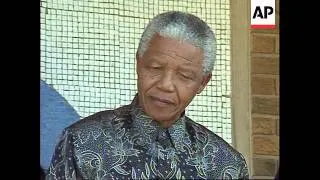 S.Africa - Mandela Meets Henrik Verwoerd's Widow