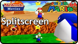 Super Mario 64 Splitscreen - Full Game (2 Players)