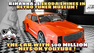 Exploring Double Red Museum Iconic Retro Tuner Cars Famous Skoda King Rabbit Rihanna Shut up & Drive