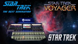 Star Trek Medley The Next Generation Voyager Enterprise First Contact Wersi OAX 1000 Pergamon