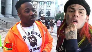 Troy Ave Attends Tekashi69's Trial to Support Nine Trey Gang Member