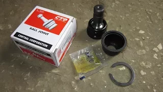 Замена шаровой опоры MITSUBISHI LANCER/replacement a ball joint mitsubishi lancer