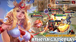 Athena Jungle Gameplay | This Is Insane Mobility | honor of Kings HoK KoG