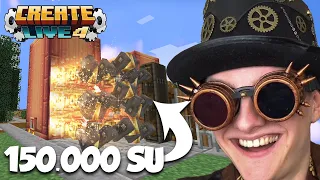 Die BESTE ENERGIE! 150.000 SU! + XXL EISEN FARM! - CREATE LIVE 4 - #5