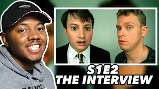AMERICAN REACTS To PEEP SHOW | Season 1 Episode 2 | THE INTERVIEW | Reaction