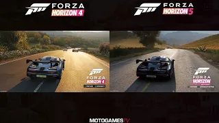 Forza Horizon 4 Start Menu Recreated in Forza Horizon 5 | Forza Horizon 10th Anniversary Update