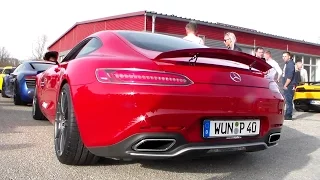 Mercedes AMG GTS w/ Per4mance Exhaust revs & lovely sound HD