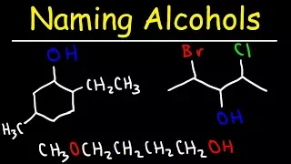 Naming Alcohols - IUPAC Nomenclature