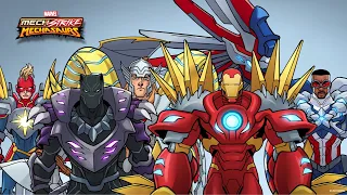 Prehistoric Age of Ultron: Eps. 1-3 | Marvel's Avengers Mech Strike: Mechasaurs