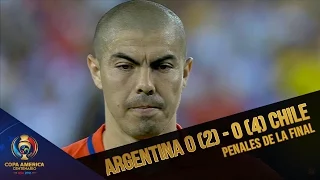 Final Copa América Centenario | Penales Argentina 0 (2) - 0 (4) Chile