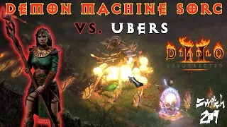 Demon Machine Sorceress vs Ubers: Is She Worth Using As A Torch Farmer? - Diablo 2 Resurrected