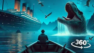 360° Titanic Escape & Bloop Monster Encounter VR 360 Video 4K Ultra HD