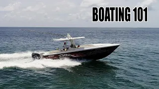 BOATING 101 - How to drive a boat & use trim tabs | Gale Force Twins