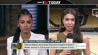 When you realize ON AIR that your sister stole your watch 🙄 😂 | NBA Today