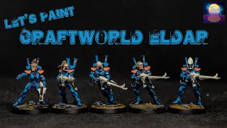 Let's Paint : Craftworld Eldar Guardians.