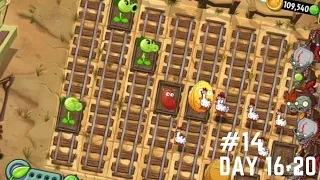 PLANTS VS. ZOMBIES 2 WALKTHROUGH PART 14 | WILD WEST DAY 16-20