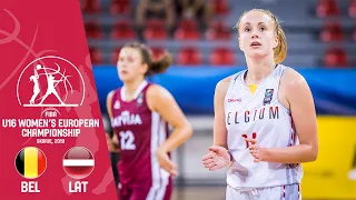 Belgium v Latvia - Full Game - FIBA U16 Women's European Championship 2019