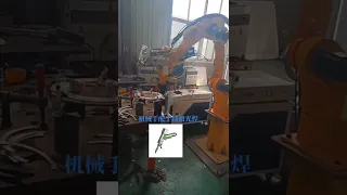 No human work: Automatic welding Fiber laser welding with Robot