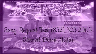 01 ZRo Nigga From The Hood Slowed Down Mafia @djdoeman