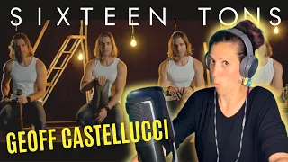 FIRST TIME HEARING Geoff Castellucci - Sixteen Tons #REACTION #GeoffCastellucci #sixteentons