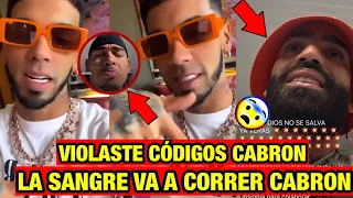 Anuel Reacciona Ala Tiradera De Arcangel FN8 😨 La Sangr3 va a correr ⛔️