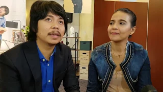 Alessandra Da Rossi at Empoy Naghalikan sa Harap ng Media