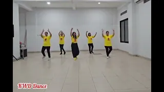 Flashdance 2024 Line Dance - Choreo by Bangkit Dance (INA)|| Demo by KWD Dance