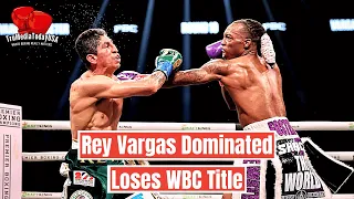 O'Shaquie Foster SHOCKS Rey Vargas In Upset To Become The New WBC SUPER FEATHERWEIGHT Champion!