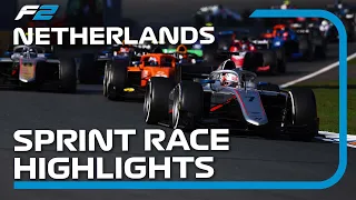 F2 Sprint Race Highlights | 2022 Dutch Grand Prix