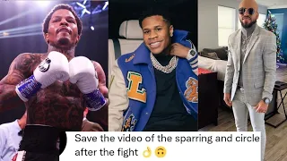 Gervonta Davis Tells Devin Haney your leaked sparring was trash watch how I do Hector Garcia