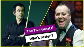 Who's Better? John Higgins vs Ronnie O'sullivan Career Comparison! Snooker 2021