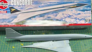 Airfix Concorde Build Live Stream Part 3