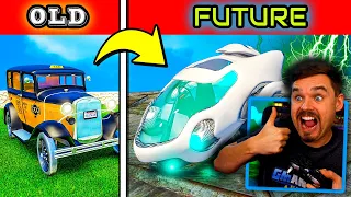 Upgrading Old Cars to FUTURE CARS in GTA 5! (WOW!)