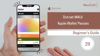 Dotnet MAUI Apple Wallet Passes