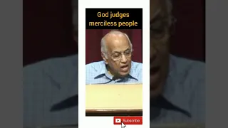 God judges merciless people (By: Ps.Zac Poonen)#Sermonclip #ZacPoonen #cfc #shorts #reels #viral