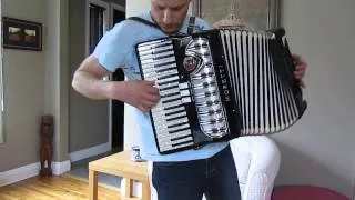 the police - every breath you take - on accordion