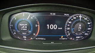 2019 Volkswagen Golf VII 1.6 TDI DSG (115PS) 0-100 Km/h Acceleration (1080p/60fps)