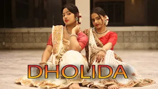 Dholida | Gangubai Kathiawadi | Dance Cover | Nriti By Madhuja & Sneha