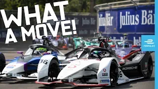 Santiago E-Prix 2020: All the BEST overtakes!  | ABB FIA Formula E Championship