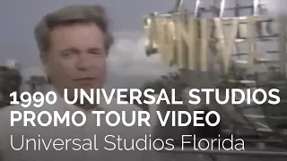 Universal Studios Florida 1990 Promo Tour with Robert Wagner