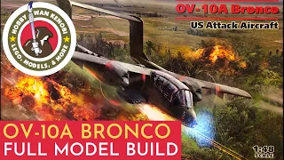 ICM OV-10A Bronco 1/48 - FULL BUILD VIDEO 4K