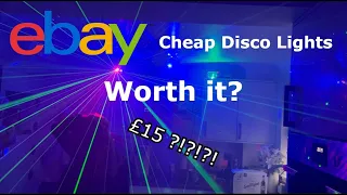 Cheap Ebay Disco Lights & Lasers! - Are They Worth It?