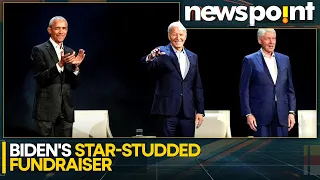 US: Biden, Obama & Clinton unite at New York fundraiser to fight Trump | WION Newspoint