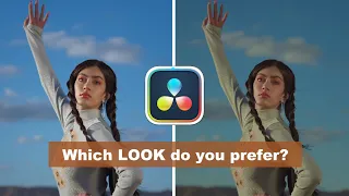 FILM vs COMMERCIAL look in Davinci Resolve