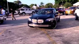 BMW 750li on 24s Forgiato