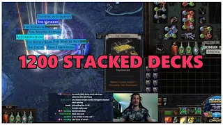 [PoE] Stream Highlights #505 - 1200 stacked decks (Expedition)